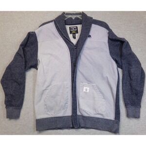 Crooks & Castles The Ruling Elite Jacket Mens‎ Blue White Size M Button Up